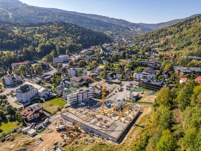 Budowa Sky Resort w Szczyrku – październik 2026 (2)