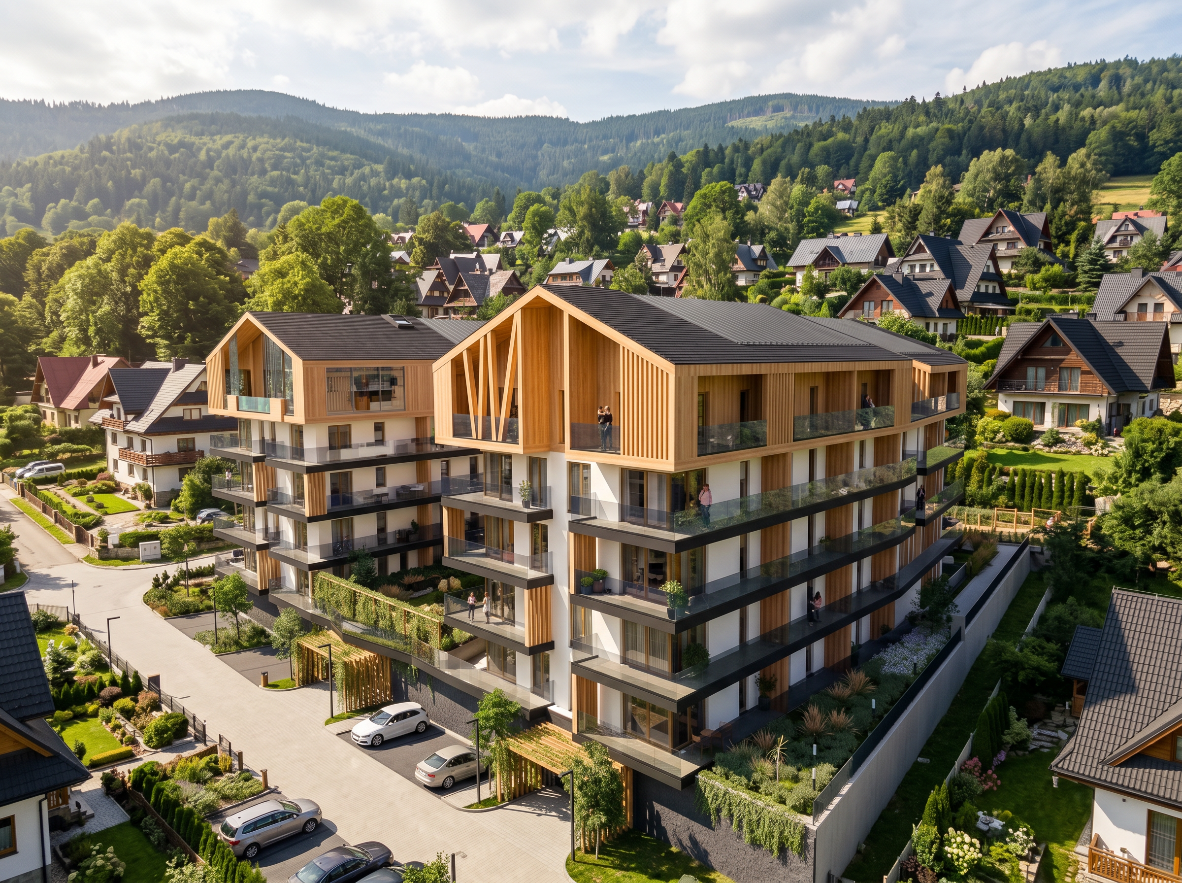 Apartament inwestycyjny Hiszpania vs Polska Beskidy Sky Resort Szczyrk